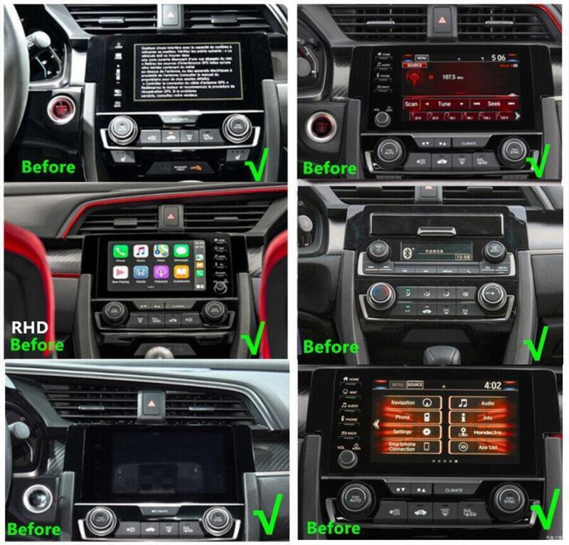 for Honda for Civic 2016-2020 Radio 9.7Android 11 Stereo GPS Nav Head Unit WIFI DAB