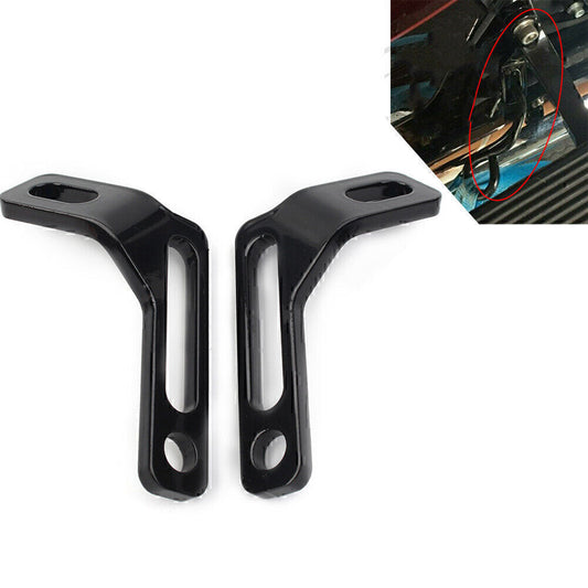 Rear Footrest Tie-Down Brackets Fit for Harley Electra Street Glide Road King motor