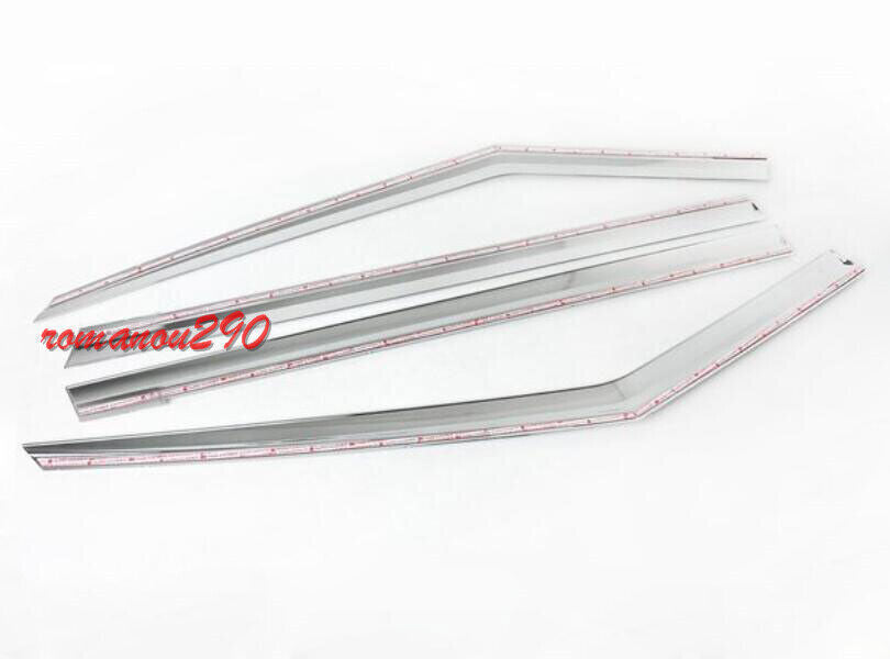 for Ford Explorer 20-24 silver Window Visor Vent Sun Shade Rain Guard Door Visor