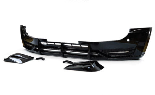 Glossy Black 2020-2023 for Land Rover for Defender Front Bumper Lip Spoiler Splitter