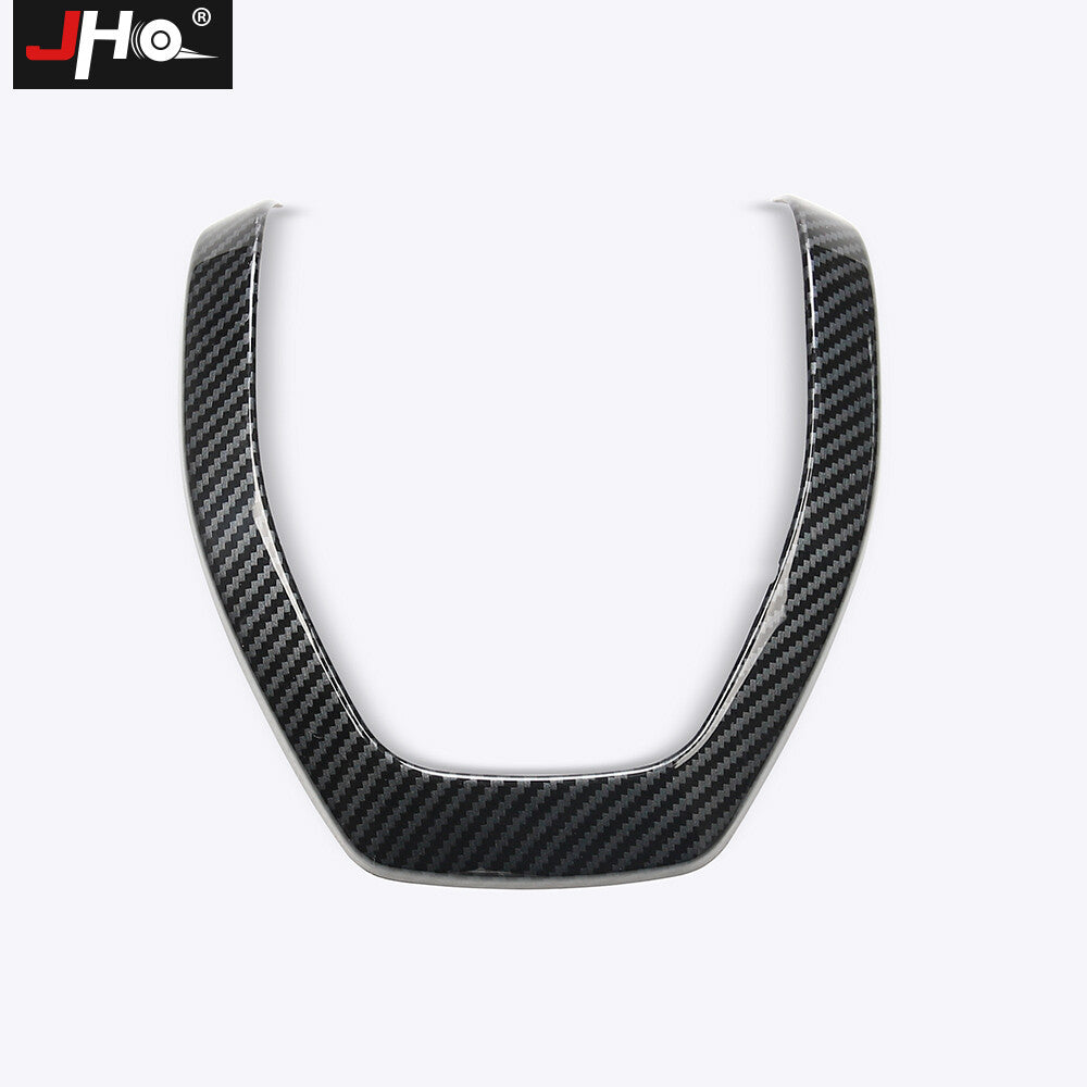 Steering Wheel Button Cover Sticker Carbon Fiber for Ford F150 2017-2020