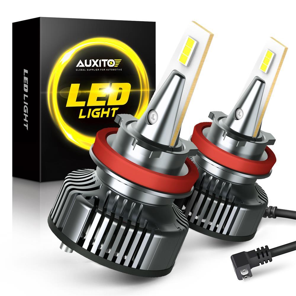 AUXITO Ultra H11B High-Performance Headlights with Two Bulbs and New High and Low Beams