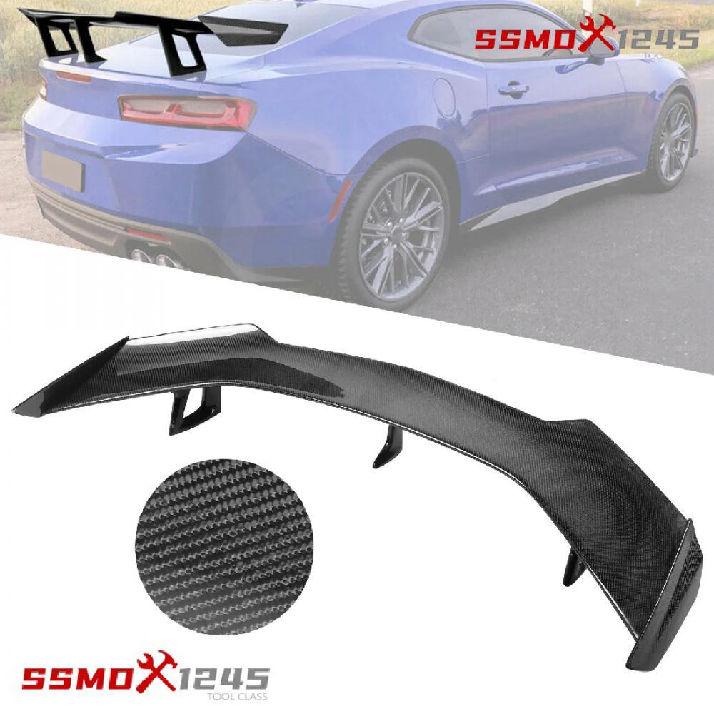 For 2016-2022 for Chevy Camaro ZL1 1LE Style Carbon Fiber Rear Trunk Spoiler Wing
