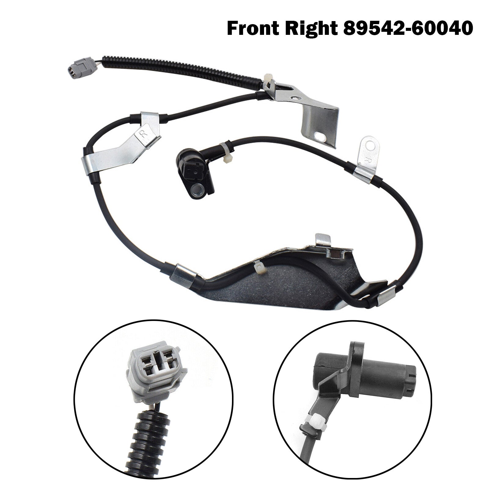 4PCS Rear Left Right Car ABS Wheel Speed Sensor for Toyota for Land Cruiser LX470