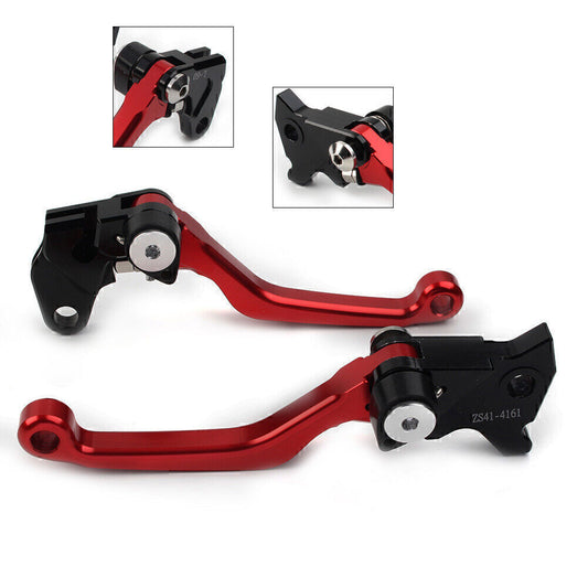 Fit for Yamaha TTR125L/LE/LW 2000-2020 Disc Brake Clutch Levers Pivot Aluminum RED