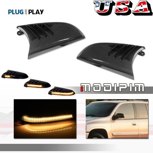 Two smoked amber LED turn signals are available for the for Chevrolet Blazer for GMC Envoy for Buick .