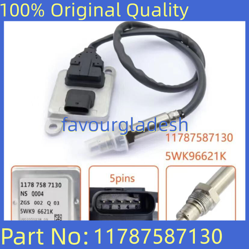 Nitrogen Nox Oxygen Sensor for Bmw E81 E82 E87 E88 E90 11787587130 5WK96621J