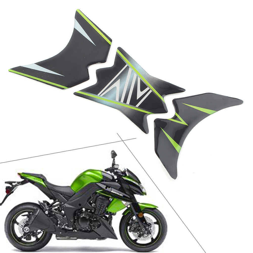 for Kawasaki Z1000 All year Motorcycle 3D Tank Pad Protector Decal Sticker