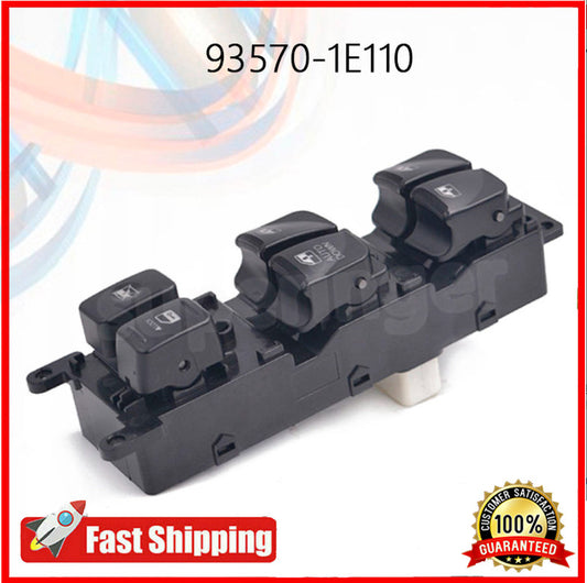 Power Window Main Switch Button LHD Suitable for HYUNDAI Accent 2007 - 2010 93570-1E110