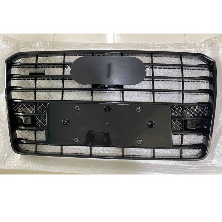 for Audi for A8 S-line 2015-2017 Front Grille W12 Grid Grill W/Night vision/Cam Slot