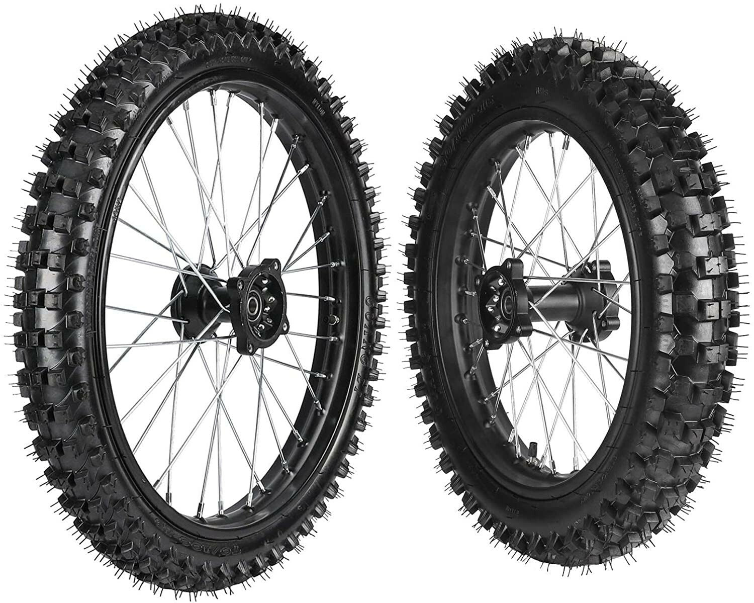 70/100-19  90/100-16 Tyre Rim Front Rear Wheels For Dirt Bike Motocross Offroad