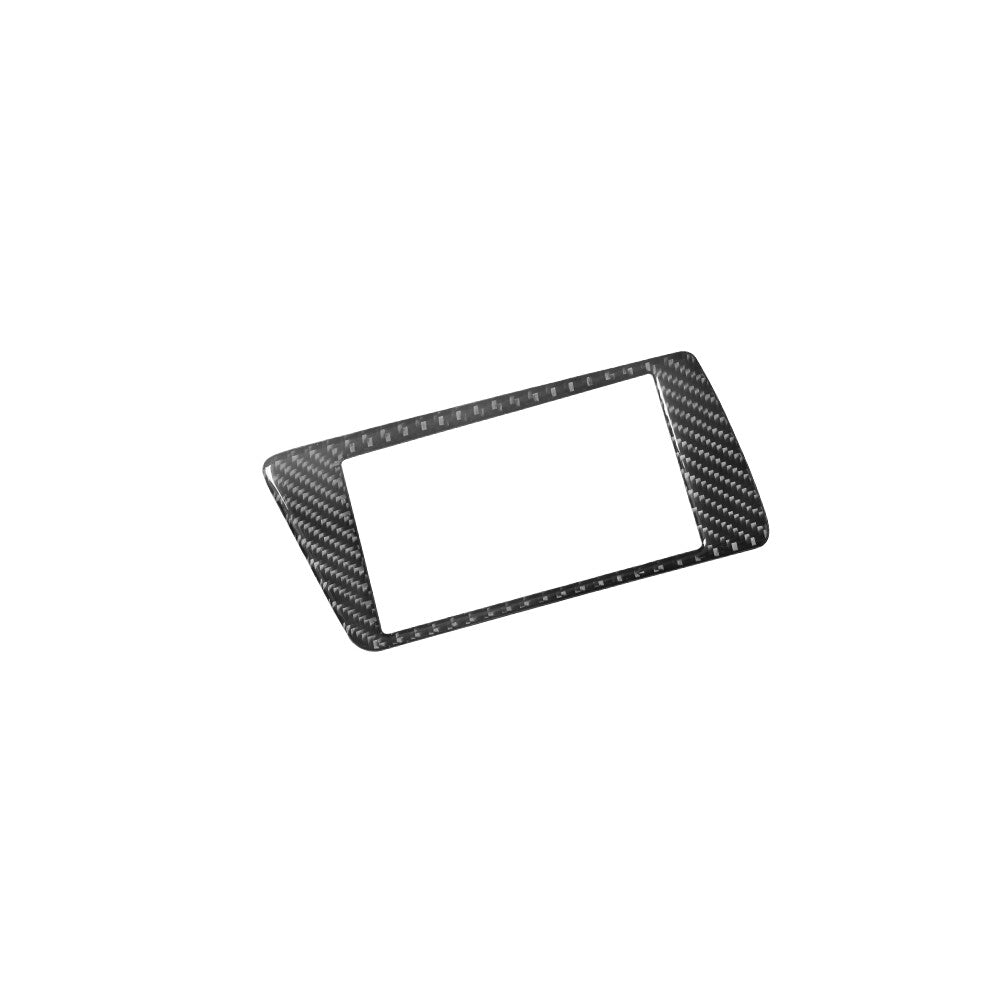 Central Control Display Trim Cover Decoration Carbon Fiber for Audi Q5 2009-2017