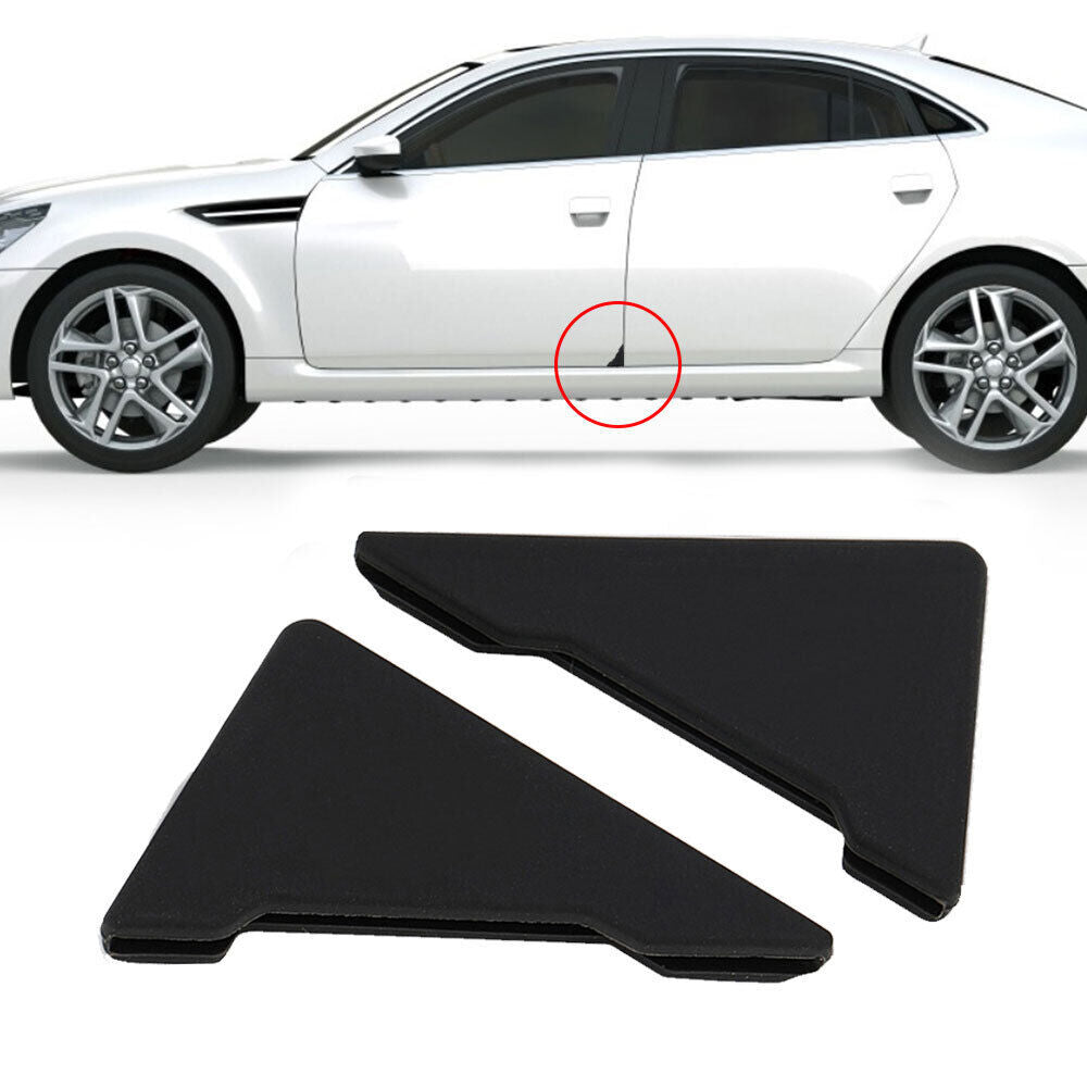 4PCS Car Door 90¡ã Angle Corner Cover Silicone Black Anti-Scratch Protector Kit