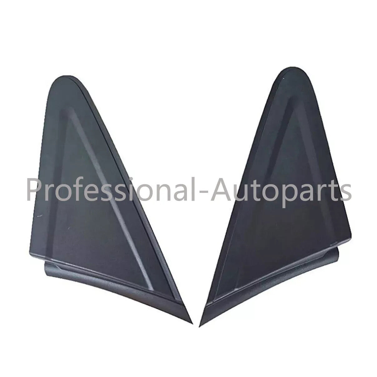 Pair Left&Right Mirror Corner Triangle Cover Trim Fits for Honda for Civic 2012-15