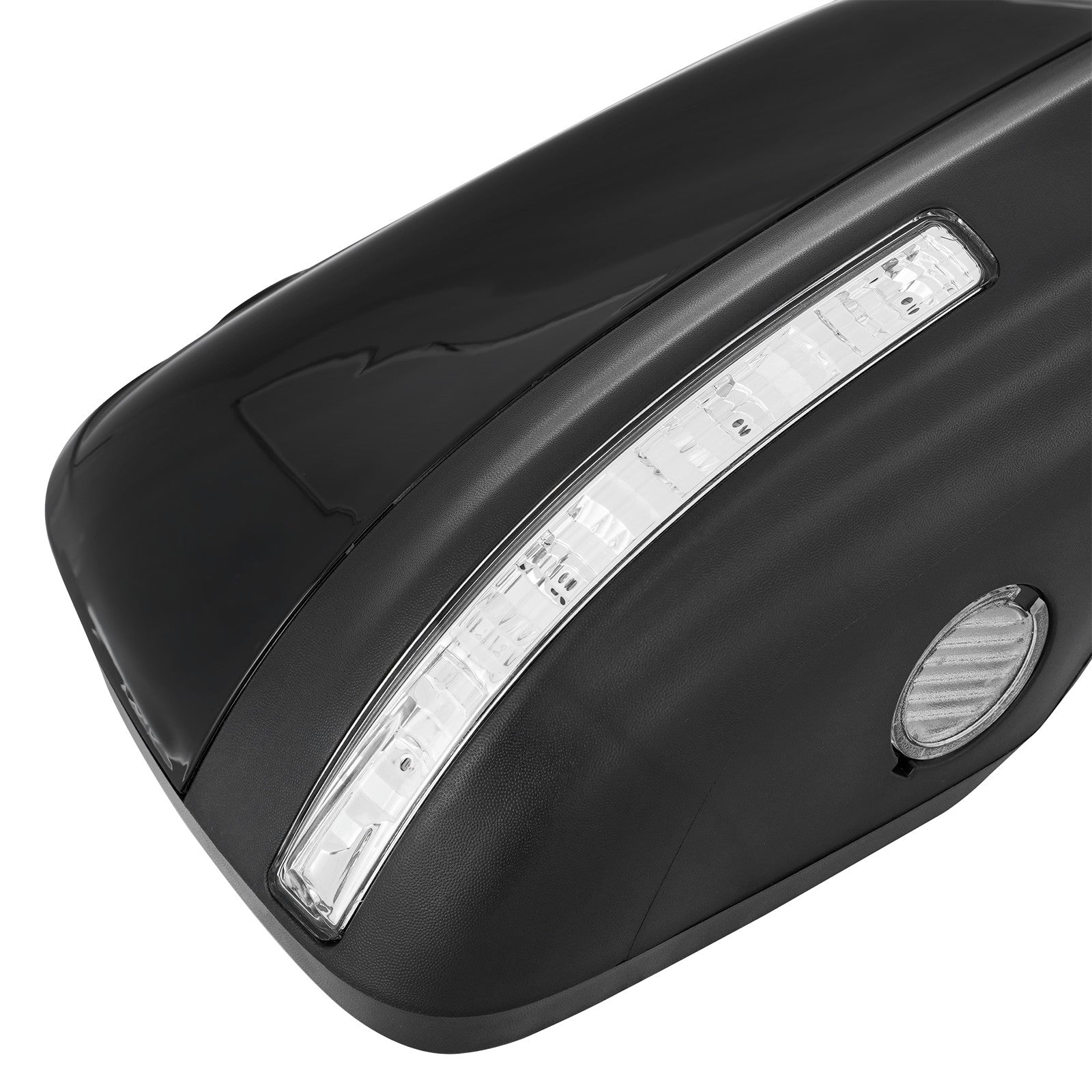 Right-side mirror compatible with 2011-2015 for Ford Explorer with memory power folding BSM 13-line.