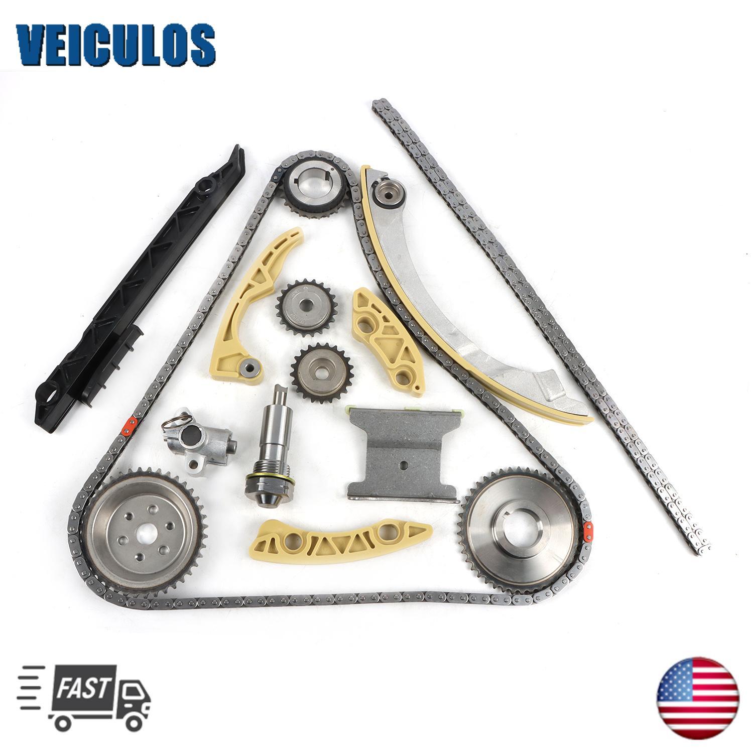 Timing Chain Kit For 08-13 Malibu 10-15 Equinox for GMC Terrain 2.4L DOHC 9-4201S