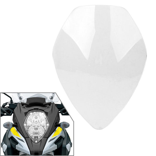 Clear Headlight Guard Shield Screen Lens for Suzuki V-Strom DL650/1000 2017-2019