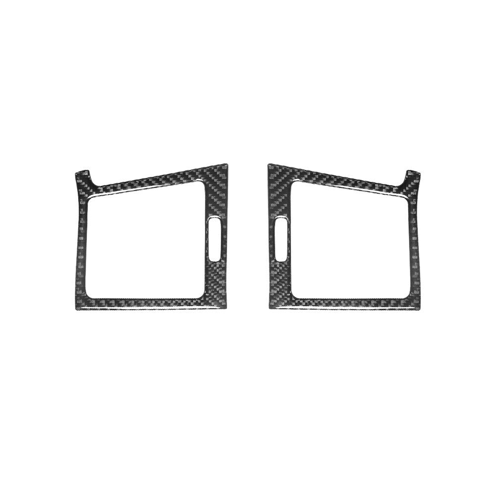 2X Carbon Fiber L and R Vent Trim Panel for Mercedes R Class 2009-2012