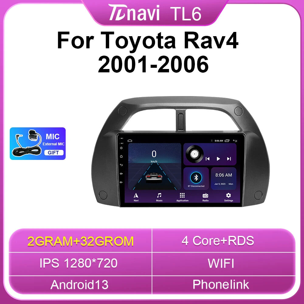 GPS Navi System for Toyota RAV4 Rav 4 2001-06 Car Radio Multimedia Player Stereo