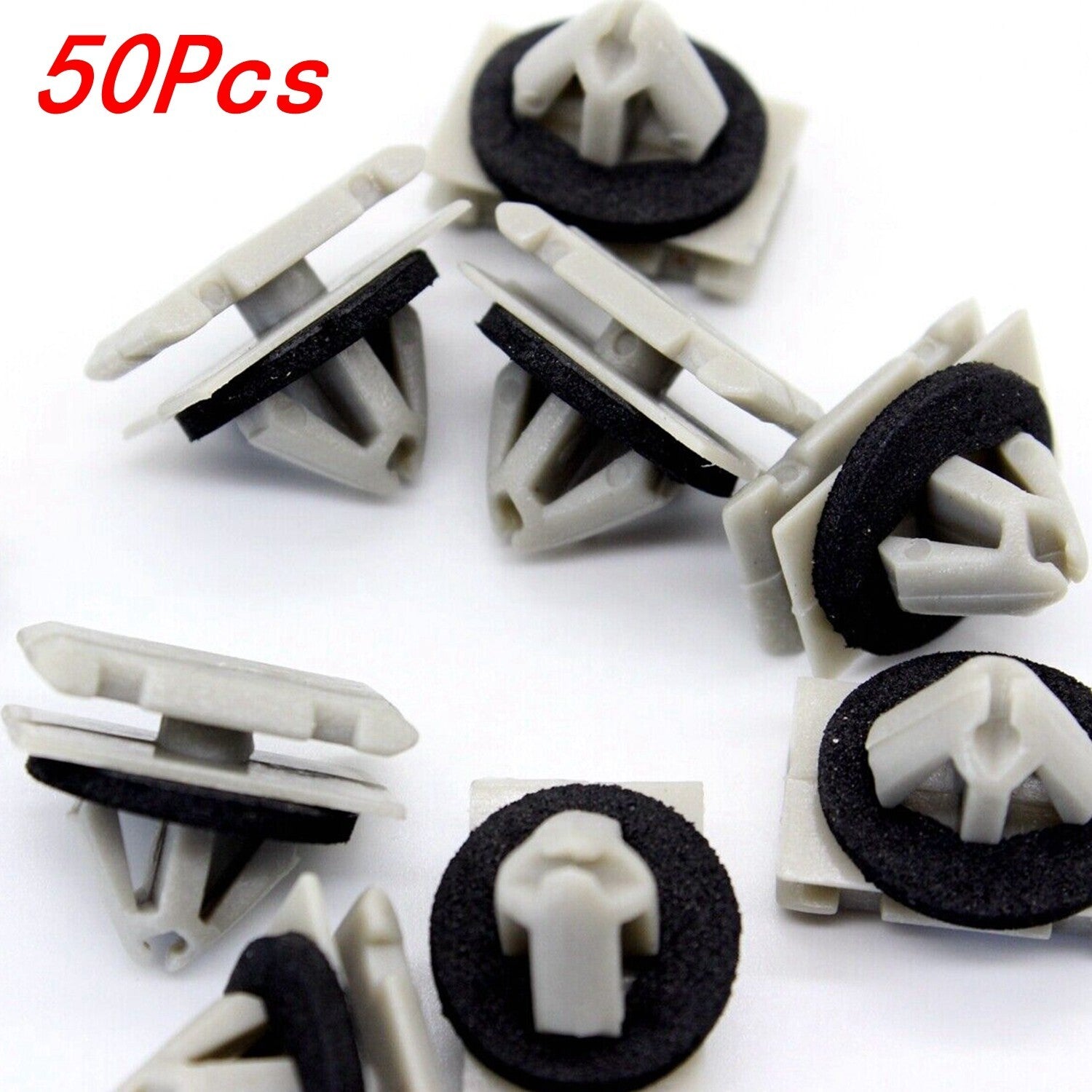 50 Pcs Nylon Clip Rocker Panel Molding Retainer 11571175 For GM