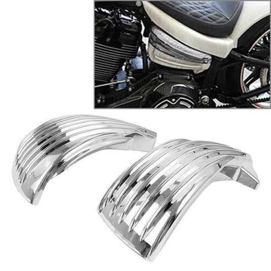 ABS Battery Side Cover Panels for Harley Softail 2018-2022 Low Rider Street Bob