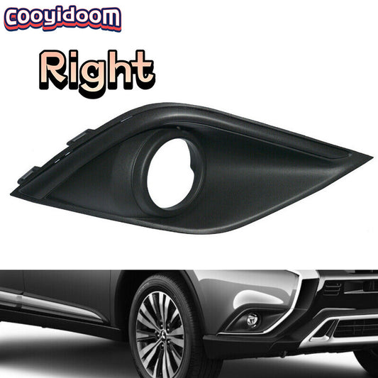 Suitable for Mitsubishi Outlander 2019 and 2020 front bumper fog light and driving light protective cover for right hand grip.