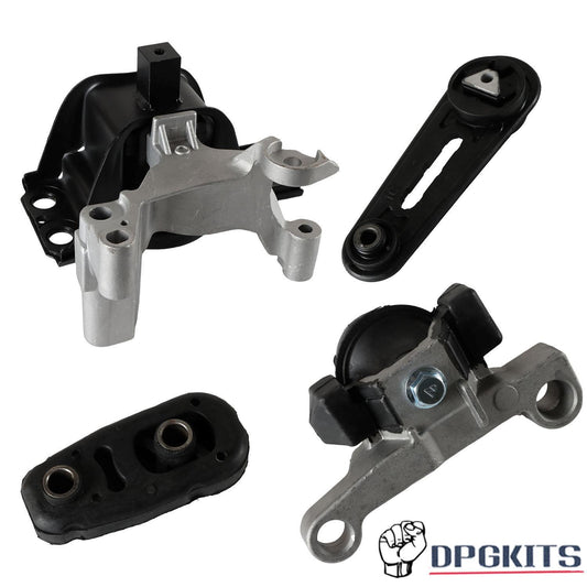 4Pcs Engine Motor Trans Mounts for Nissan Sentra 2007-2012 L4 2.0L 11360-ET00A