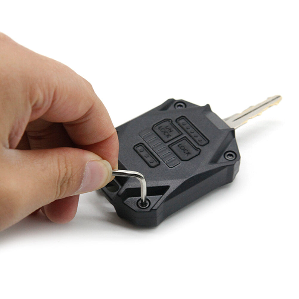 Remote Key Fob Shell Case Cover for Jeep for Wrangler JK 2007 2008 2009-2017 Blue