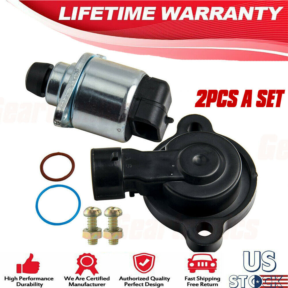 Throttle Position Sensor Idle Air Control Valve Kit Fit LS for Chevy for GMC for Sierra