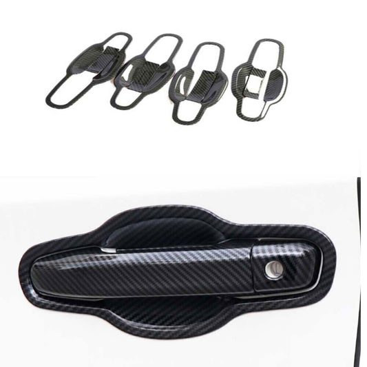 8P Carbon Fiber Exterior Side Door Bowl Cover Trim for Chevrolet Malibu 2016-24