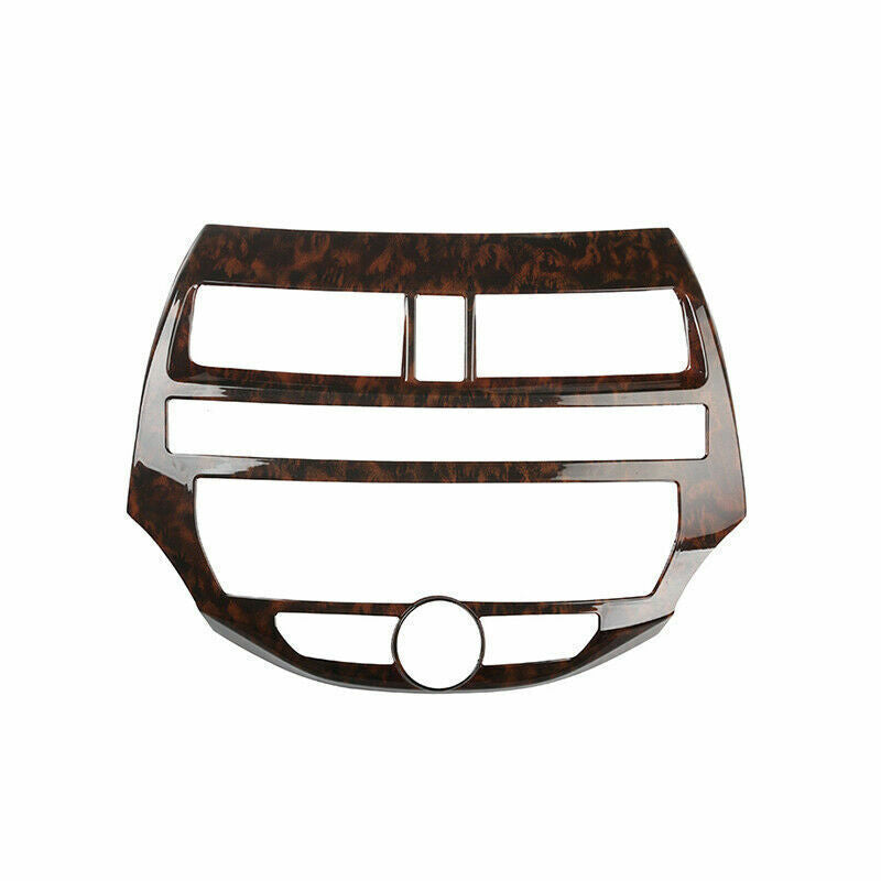 Console CD Switch Control Panel Trim for Honda Accord Crosstour 08-13 Wood Grain