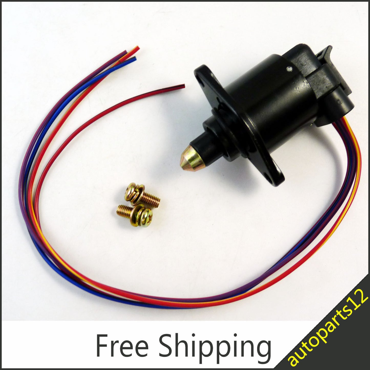 Idle air control valve for Dodge for Eagle for Mitsubishi Eclipse with 4-wire Connector
