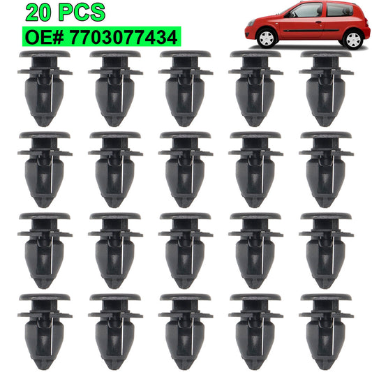 20x INTERIOR TRIM DOOR MOUNTING CLIPS for Renault for Opel # 7703077434