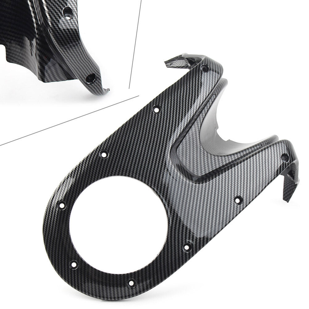 for Ducati Monster 696 796 1100 Carbon Fiber Look ABS Gas Ignition Tank Cover