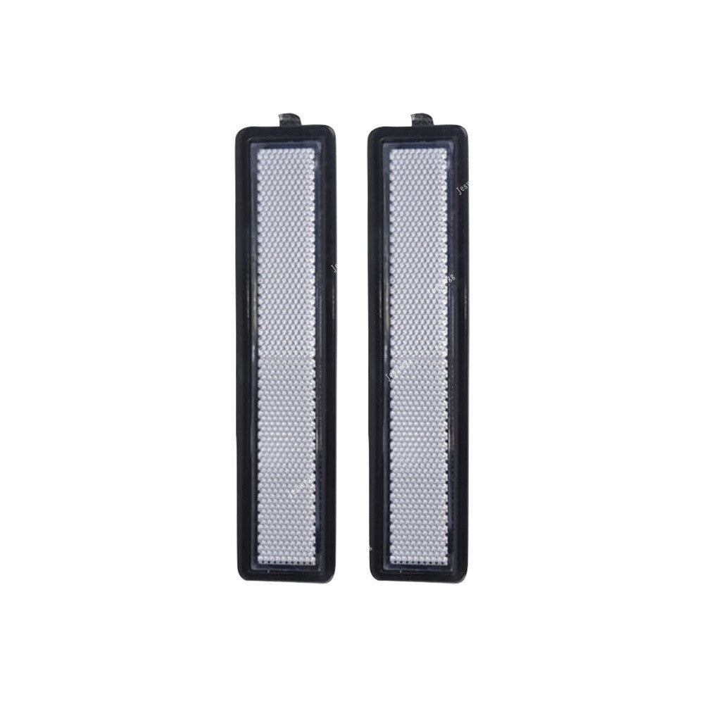 Pair White Bumper Side Marker Light Lamp Fit for 1984-1991 for BMW E30 3 Series