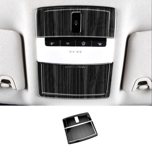 for Nissan Altima 2019-2022 Black Steel Front Reading Light Frame Cover Trim 3P