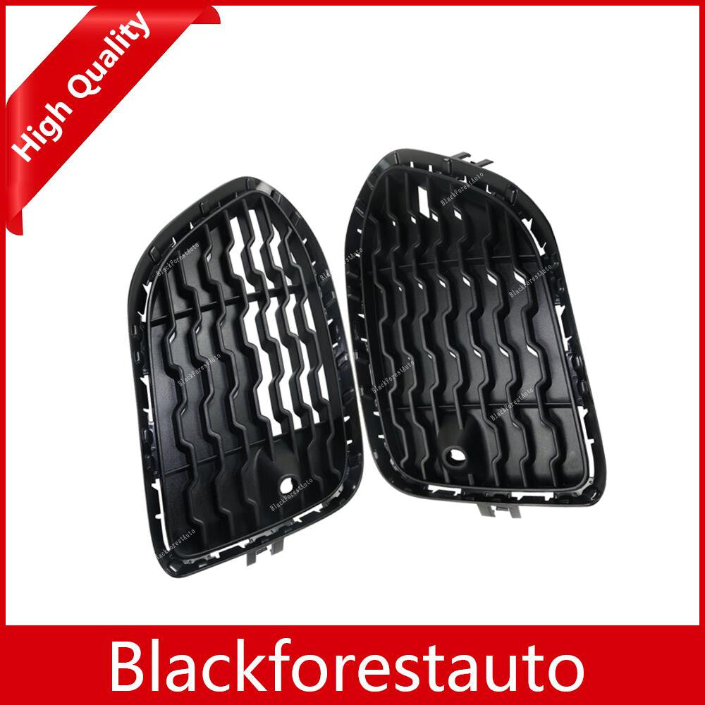 for BMW 2015-2017 X3 xDrive35i 2015-2018 X4 Front LHRH Bumper Grille Gril Black
