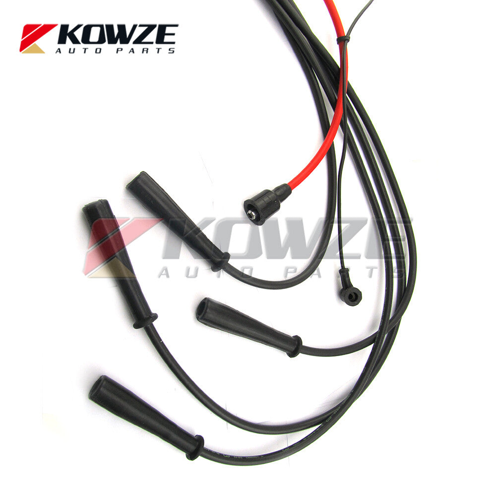 Spark Plug Wire Ignition Cable High Tension Set for Pajero Montero 2nd 4G54 2.6L