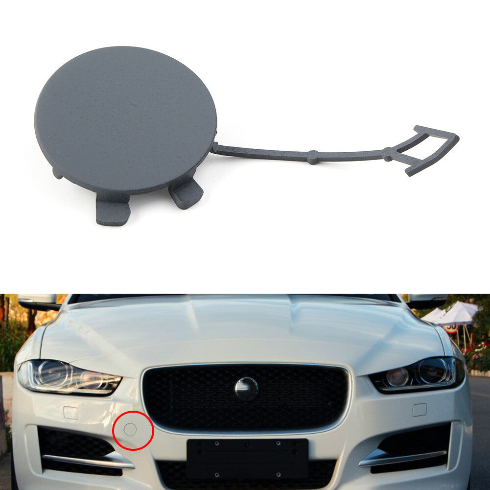 Front Bumper Tow Eye Cover ABS Plastic for Jaguar XE X760 2015-2019 T4N5863LML