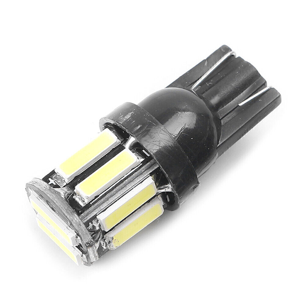 T10 7020 White LED 10SMD Car Panel Interior Dome Map Light Bulb Lamp Car Bulbs