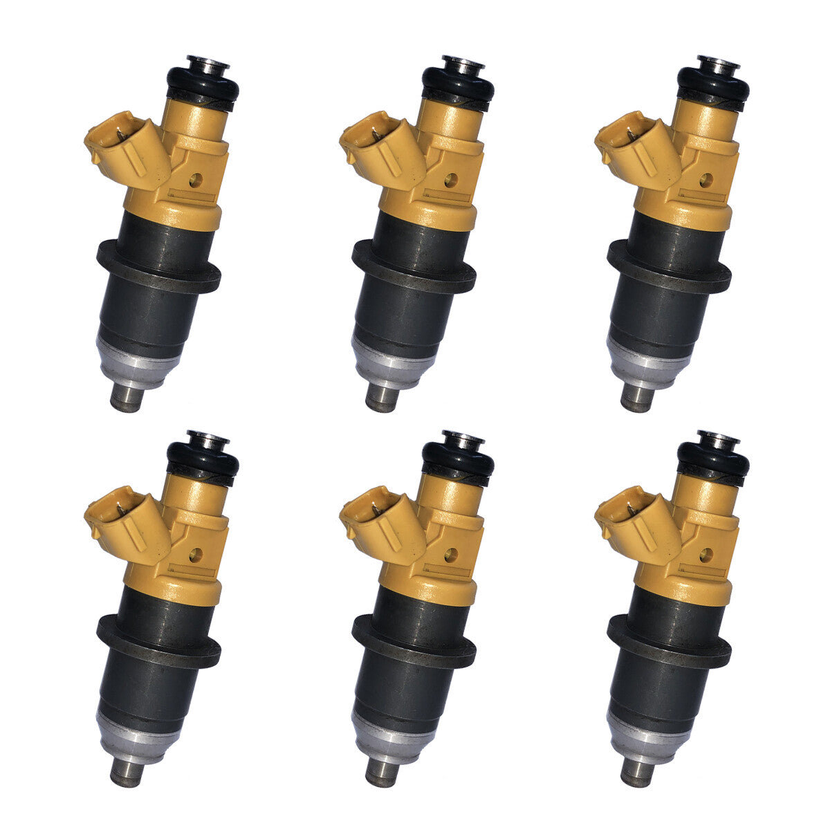 6Pcs Fuel Injectors For 2003 up for Yamaha Outboard HPDI 250 300HP 60V-13761-00-00