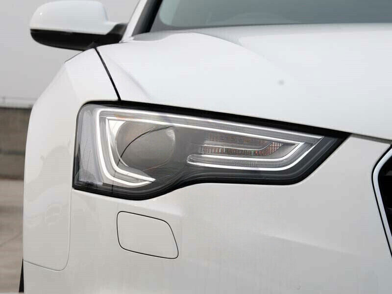 Fit for Audi for A5 S5 RS5 2013-2017 Right Side Front Headlight Lens Cover+Seal Glue
