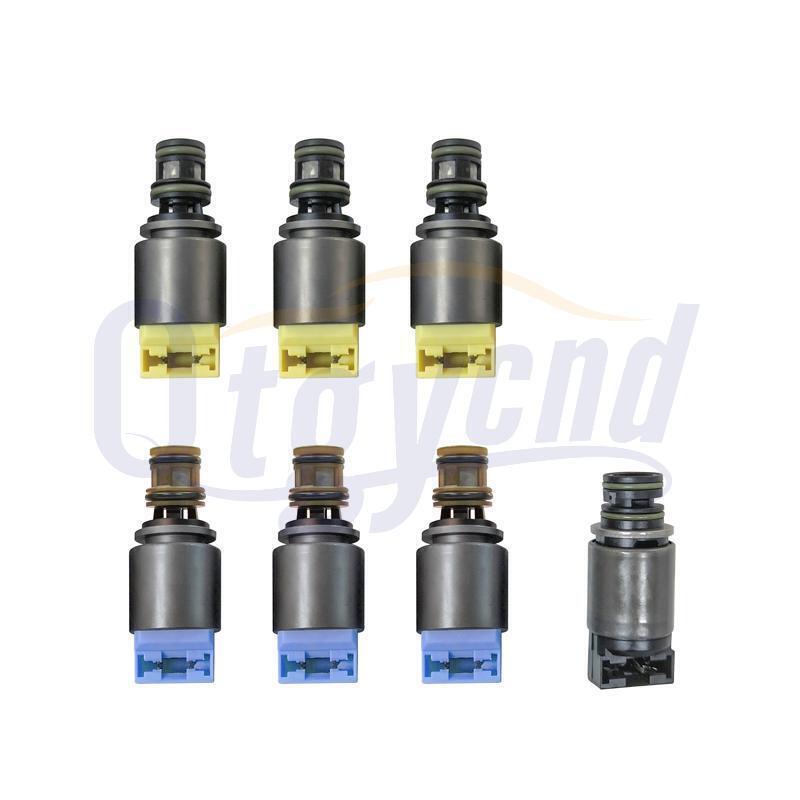 7PCS 6HP19 6HP26 6HP32 Transmission Solenoid Fit for BMW X3 X5 for AUDI A4 A6 for A8 Q7