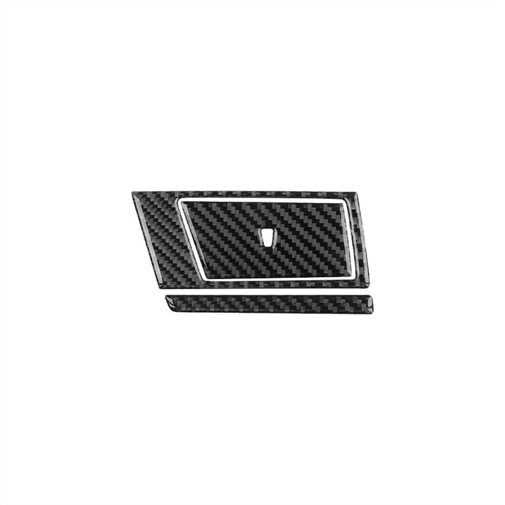 Carbon Fiber Copilot Water Cup Holder Trim for BMW X3 2004-2010