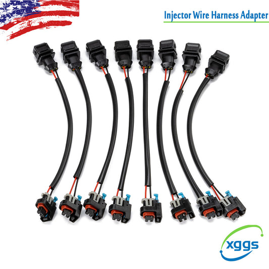 8pcs Fuel Injector Wire Harness Adapter for Jetronic EV1 to for Mini Multec 2