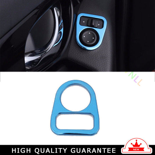 Rearview Mirror Adjustment Cover for Nissan Rogue Sport 17-2021 Blue Titanium