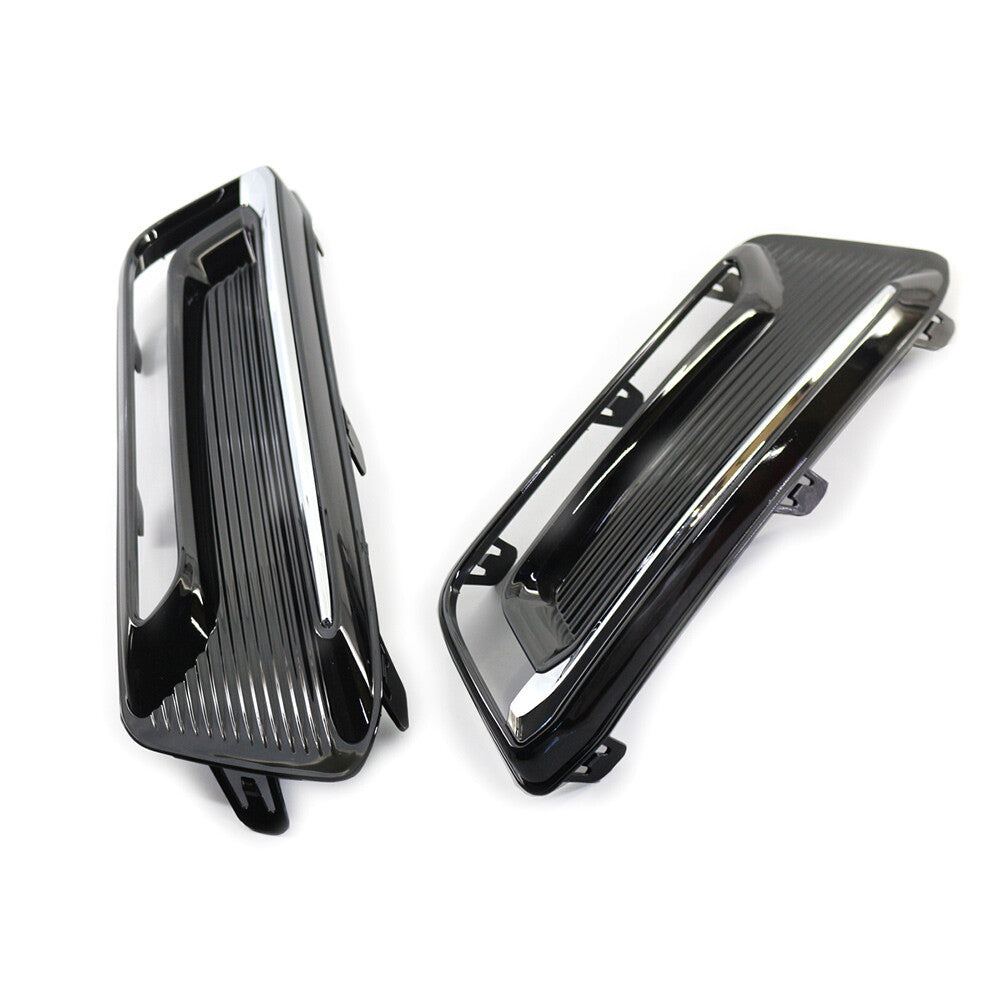 2x Car Front Bumper Fog Light Lamp Cover ABS for Chevrolet Impala 2014-2020