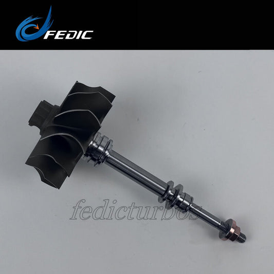 Turbo shaft and wheel TD04H 49189-00501 for Isuzu Earth Moving SK120-3 SK120-5