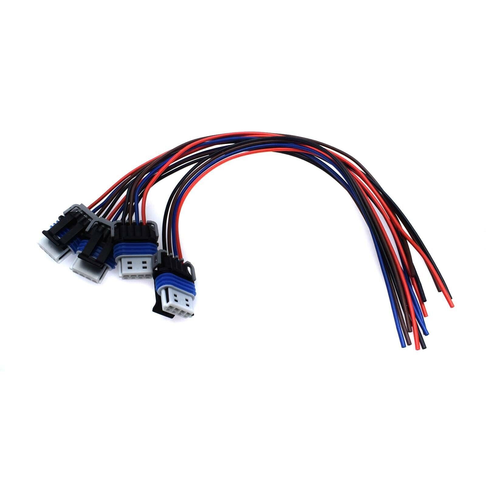 for Chevrolet Silverado for GMC for Sierra Set of 4 Ignition Coil Connector Harness NEW