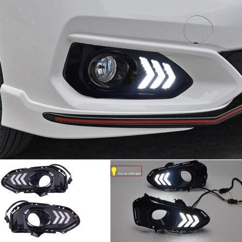 for Honda Fit Jazz GK5 2018-20 Led DRL Driving Fog Light Lamp White Color 1Pair